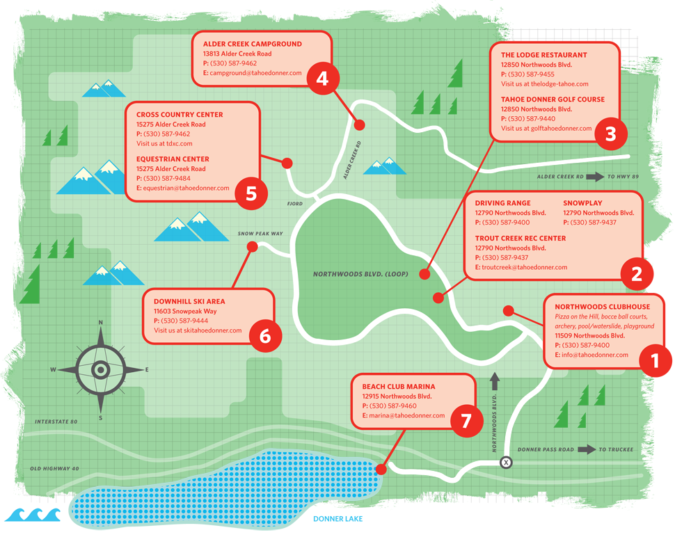 Tahoe-Donner-Map